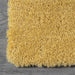 Yellow Ombre Shag Area Rug 1.3 cm Pile Height