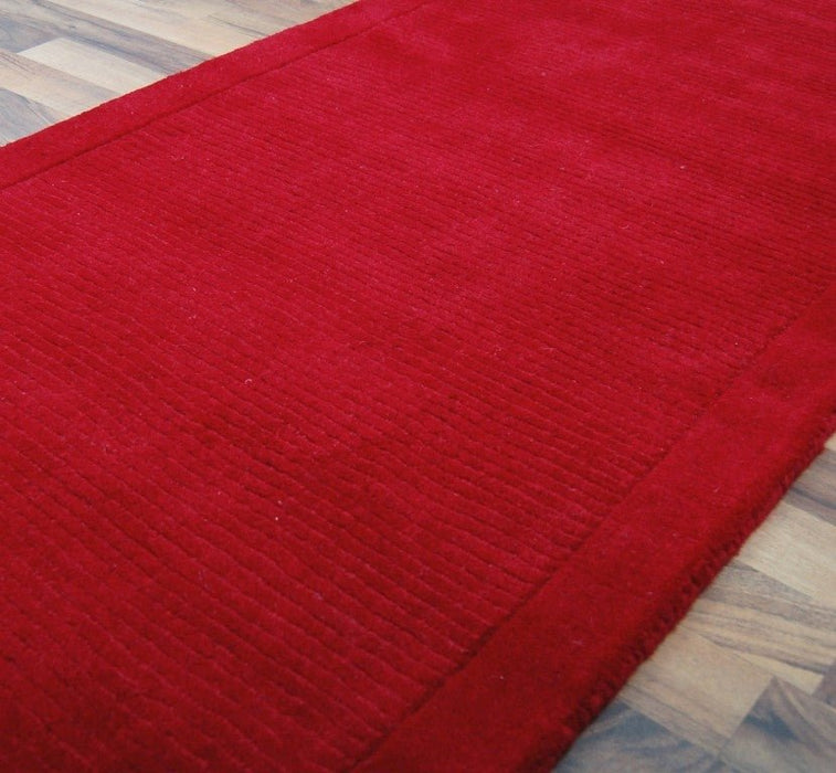 York Poppy Red Runner Rug