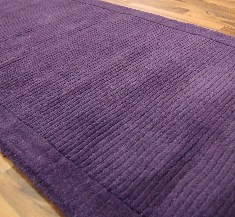 York Purple Runner Rug