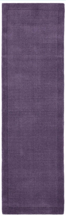 York Purple Runner Rug