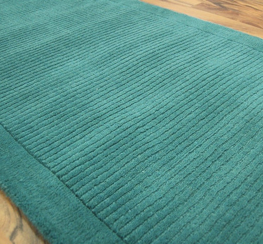 York Teal Runner Rug