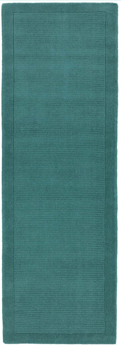 York Teal Runner Rug