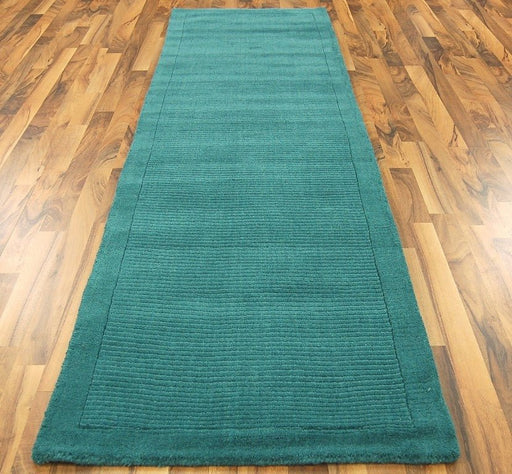 York Teal Runner Rug