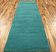 York Teal Runner Rug