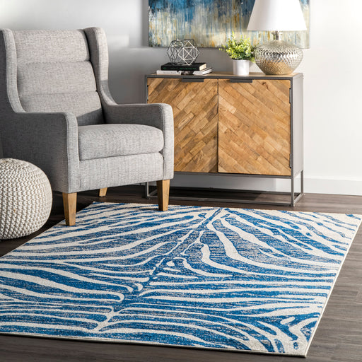 Zebra Print Area Rug 120x180 cm