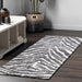 Zebra Print Area Rug 160x230 cm