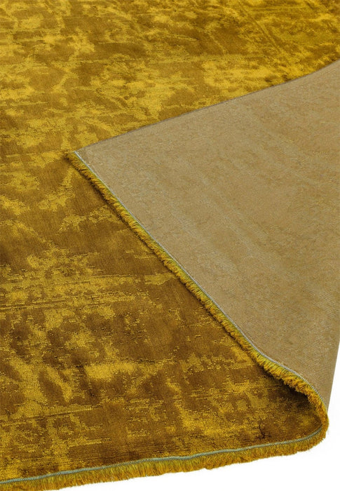 Zehraya ZE09 Gold Abstract Rug