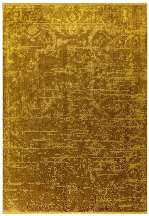 Zehraya ZE09 Gold Abstract Rug