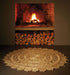 Zira Natural Round Rug