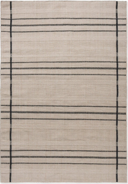 Zona Charcoal Line outdoor 497605 Rug