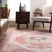 Medallion Area Rug 160x230 cm Red