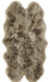 Phoenox Sheepskin Khaki Rug